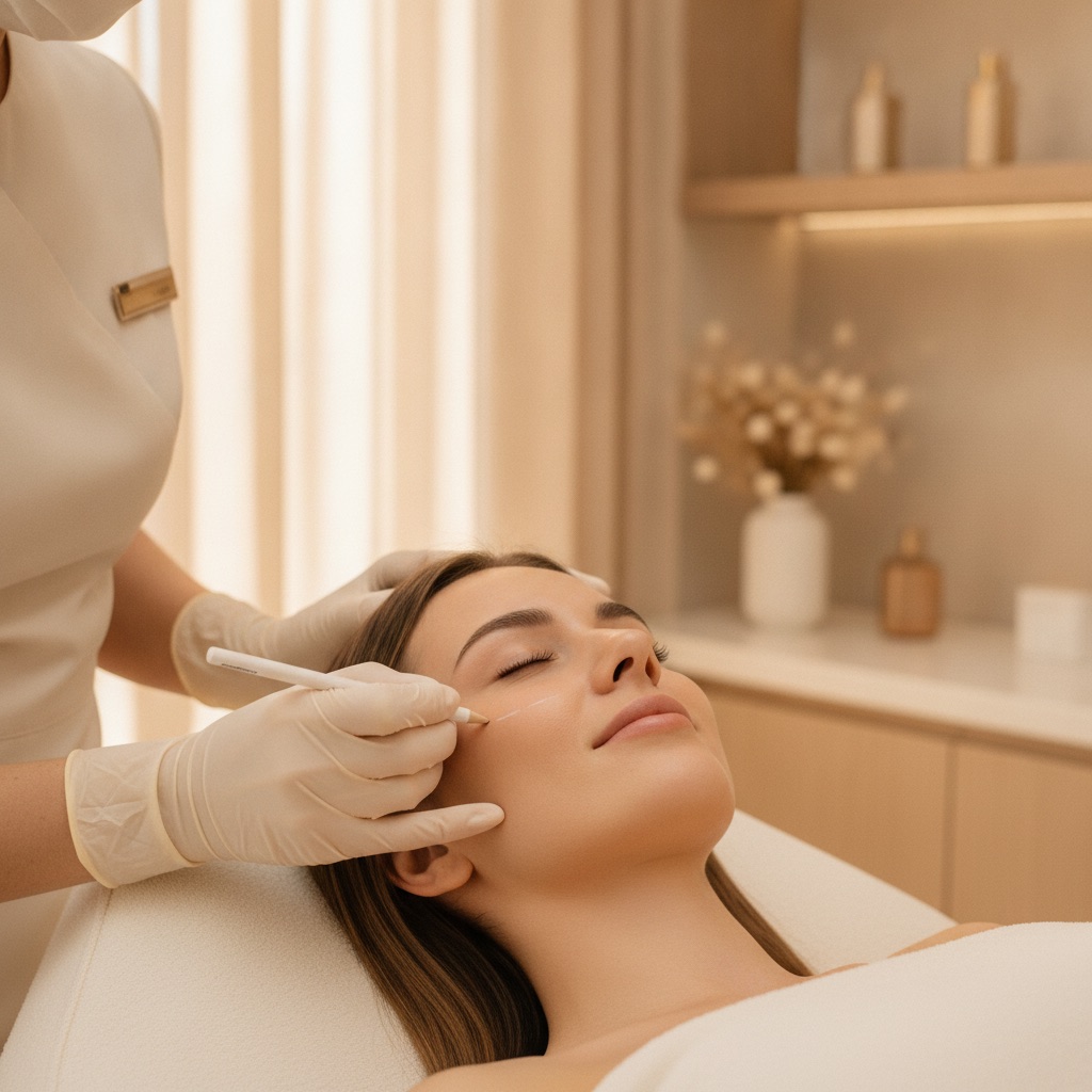 Tratamento de harmonização facial